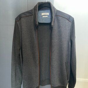 Bugatti Grey Full Zip Sweater Men's M